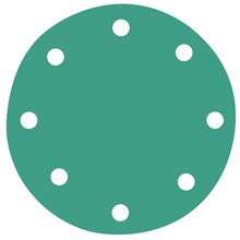 Schleifscheibe grün