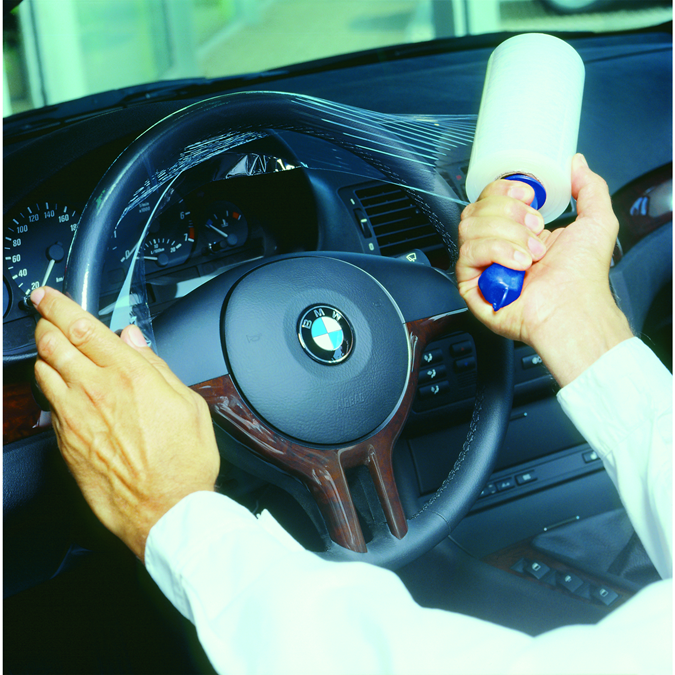 Film de protection volant avec poignée