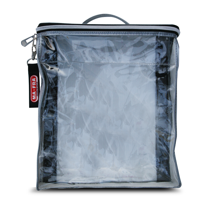 Sac de rangement argenté