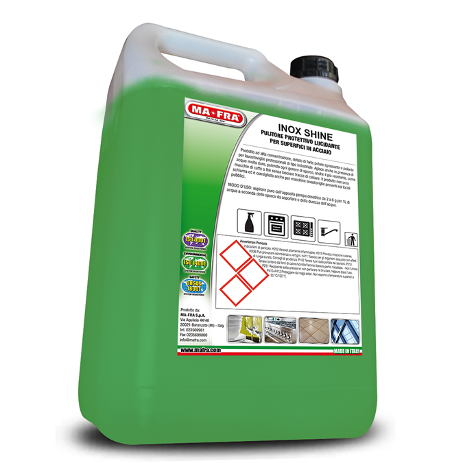 Stahloberflächenreiniger Inox Shine