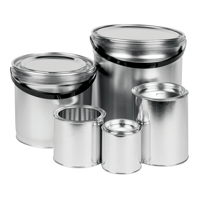Boîtes métalliques avec couvercle