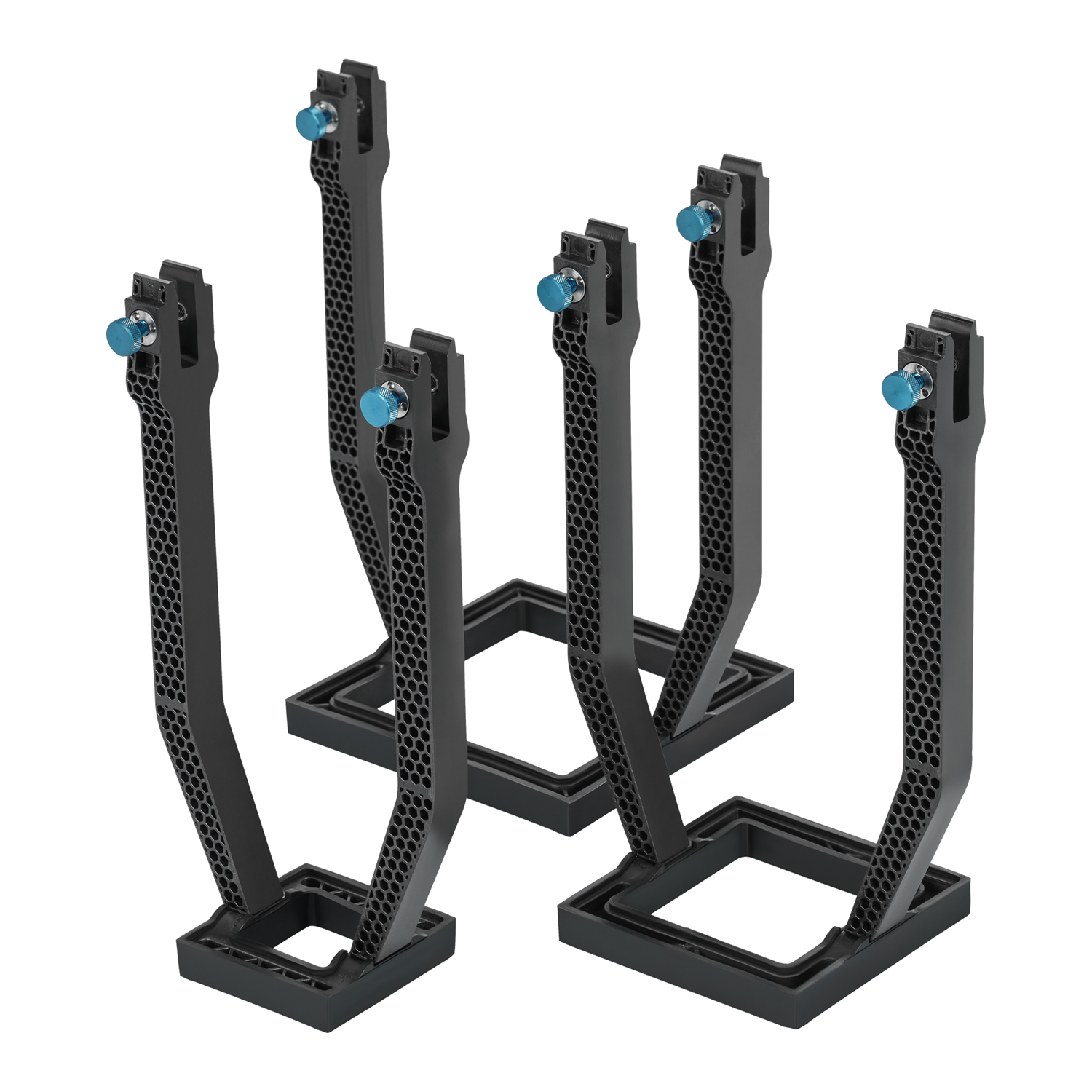 Quadratischer Aufsatz mit Gummi