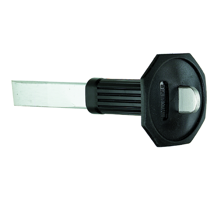 Burin extra-plat avec protection