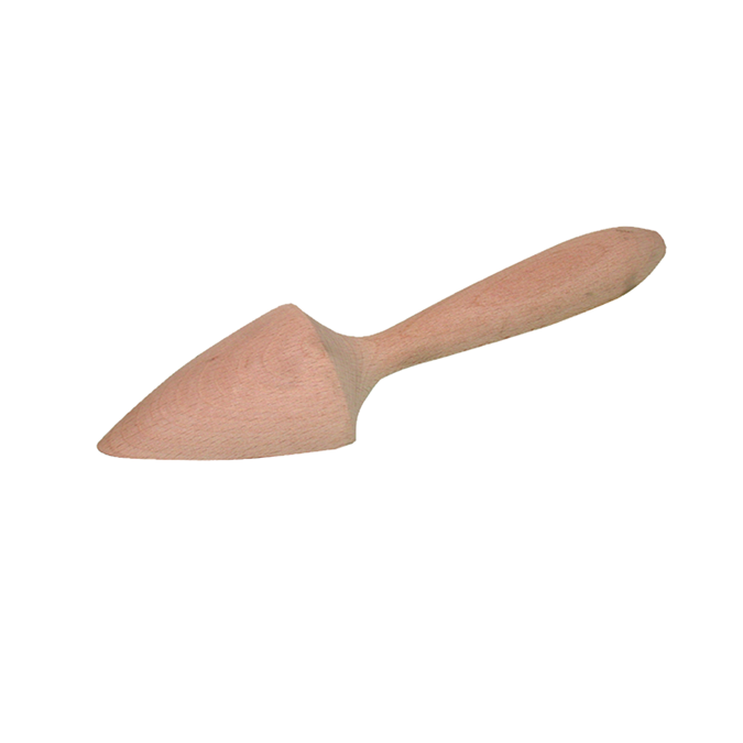 Spatule à étamer ovale et demi-ronde