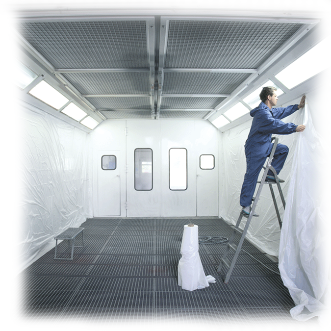 Film de protection pour la cabine