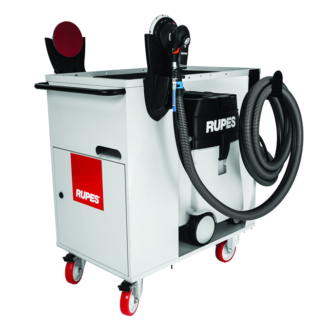 Chariot d'atelier pour aspirateur