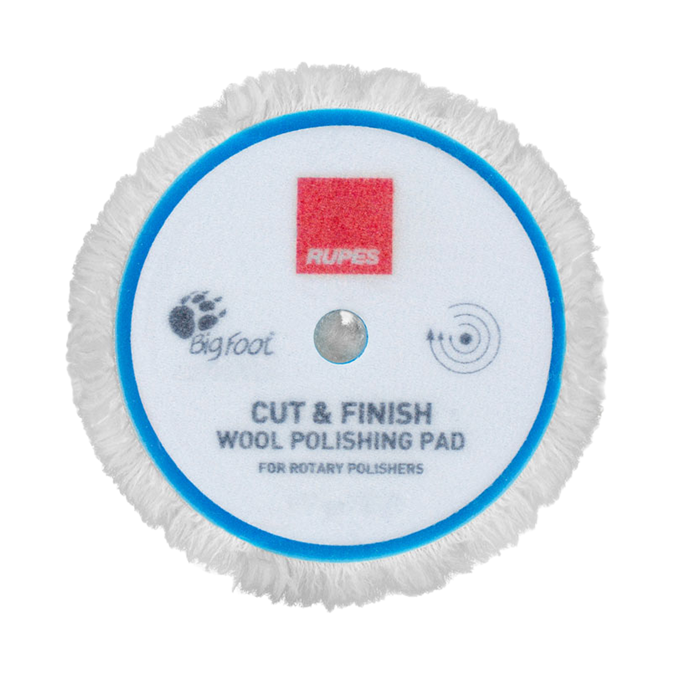 Patin de polisage en laine cut & finish