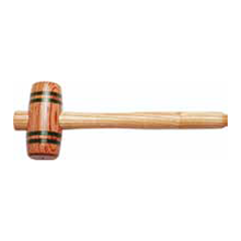 Maillet en bois comprimé