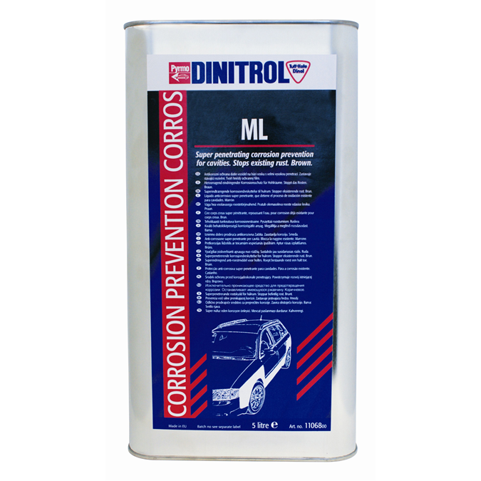Cire corps creux Dinitrol