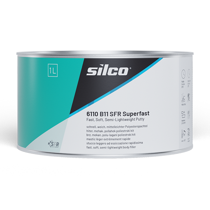 Mastic polyester 6110 B11 SFR Superfast