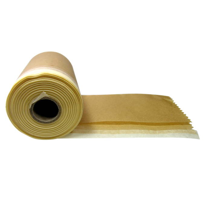 Abdeckpapier mit Klebband